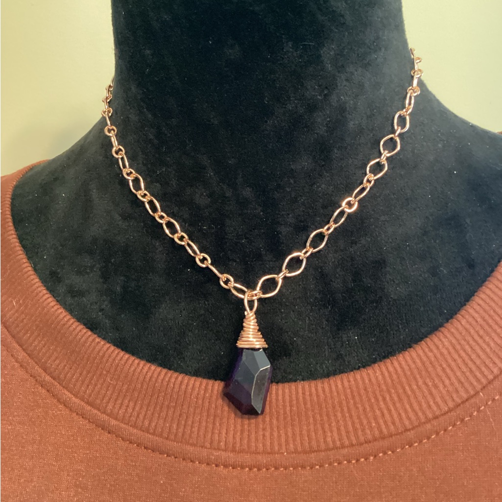 Copper Chain Necklace 16$